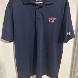 Under Armour Auburn Navy Men's Polo Shirt